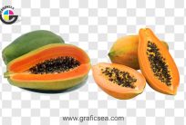 Fresh Papaya Fruit PNG Images