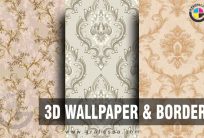 3 Stylish Floral Pattern Room Wall Decor Murals