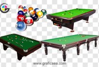 8 Ball and Snooker Table PNG Images