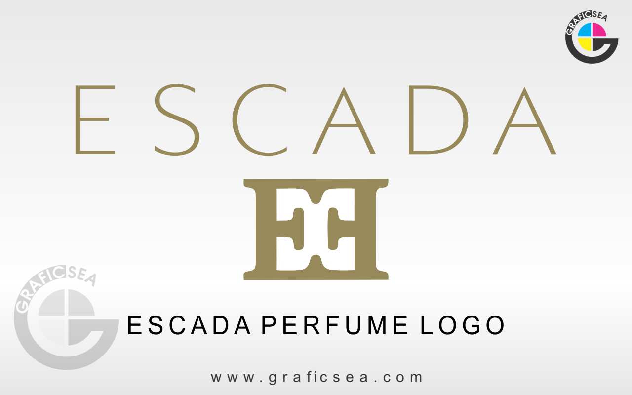 Escada Perfume Logo CDR Vector File