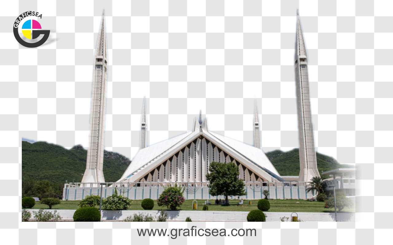 Faisal Masjid Islamabad Landmark PNG Image