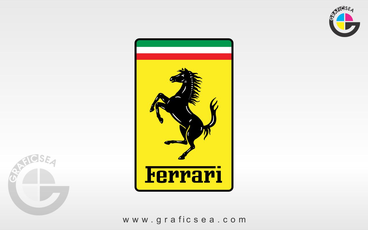 Ferrari Car manufacturer Logo CDR