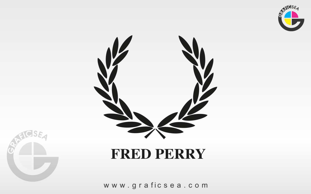Fred Perry Fashion accessory company Logo CDR