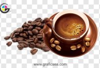Hot Black Coffee Cup PNG Images