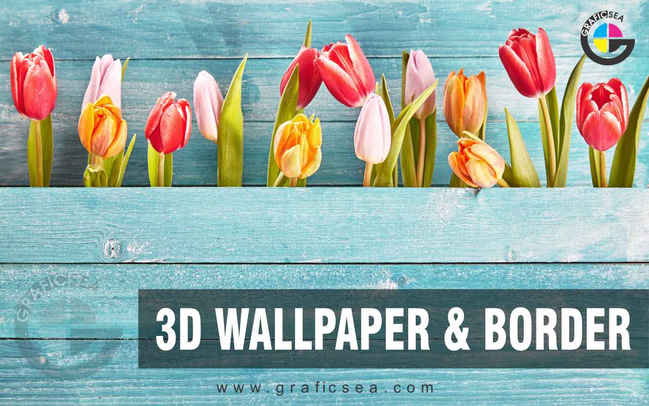 Lilly Flower Wooden Art Wall Decor 3D Image