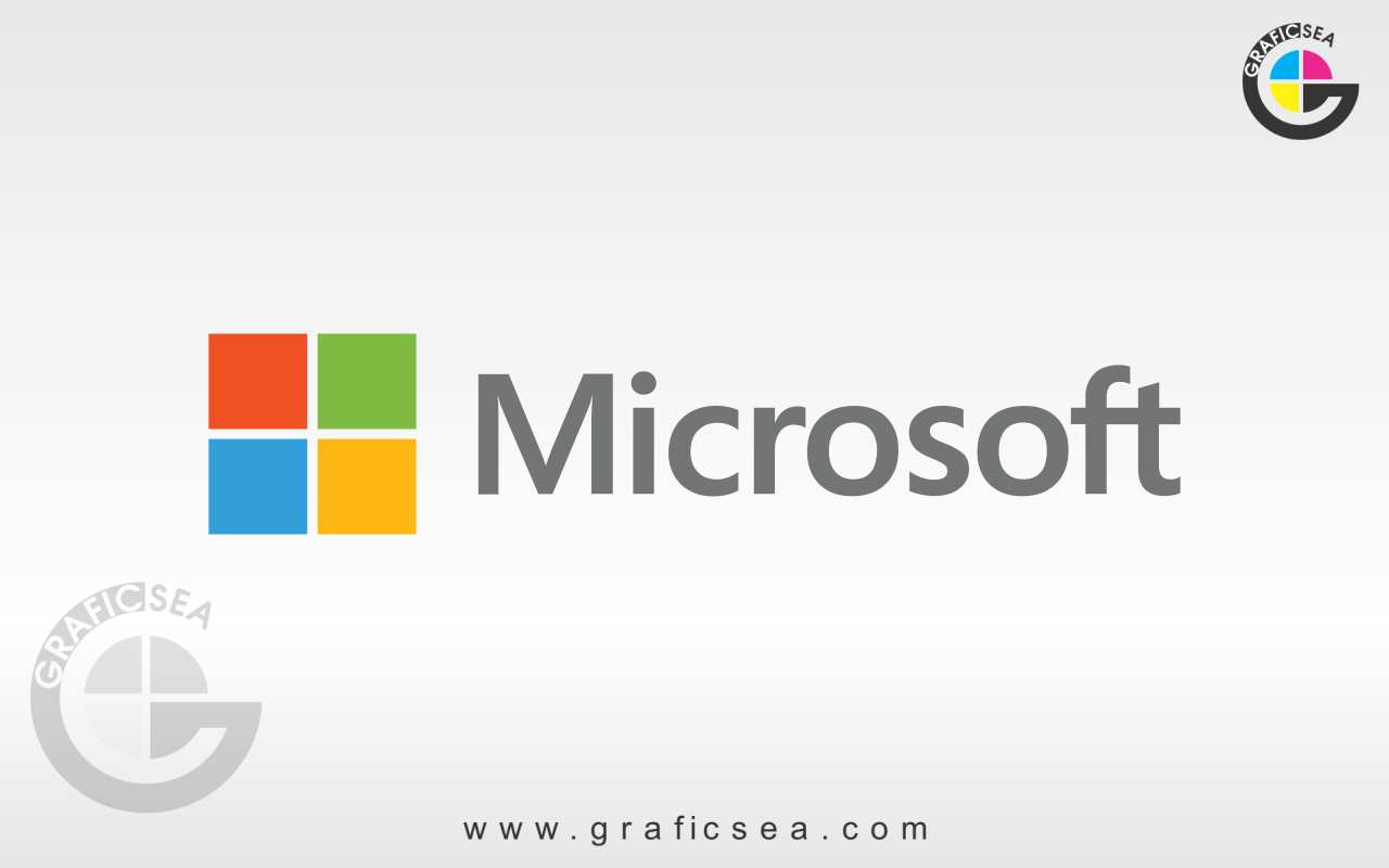 Microsoft Corporation Logo CDR File
