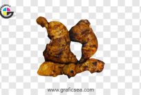 Chicken Broast Tikka Leg Piece PNG Image