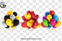 Colorful Party Decor Balloons PNG Images
