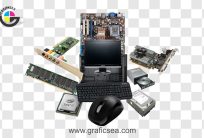 Computer Hardware and Assesories PNG Image