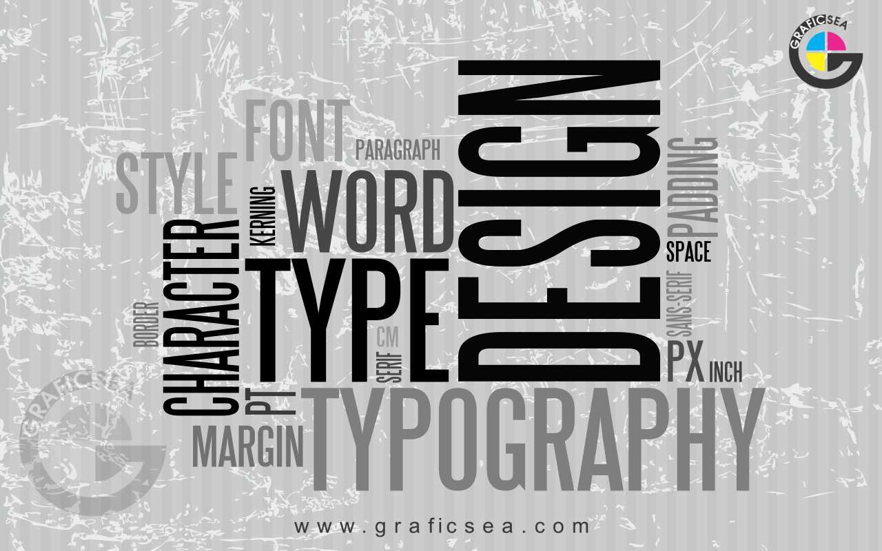 Creative Typography Layout Graphic CDR Design