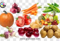 Fresh Mix Vegetables PNG Images Pack