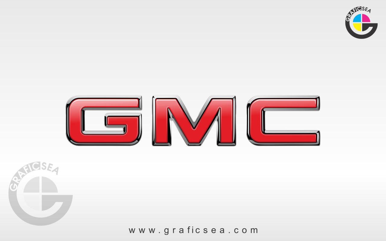 GMC Automotive manufacturer Logo CDR File