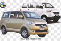 Gold and White APV Cars PNG Images