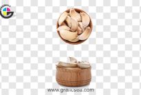 Dried Garlic, Lehsan Bowl PNG Image