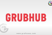 Grubhub Online Food Order Logo CDR File