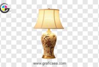 Luxury Side Table Light Lamp PNG Image