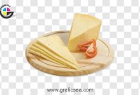 Mozzarella Cheese Slice PNG Image