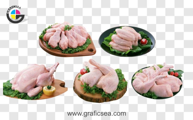 Poultry Chicken Meat PNG Images Pack
