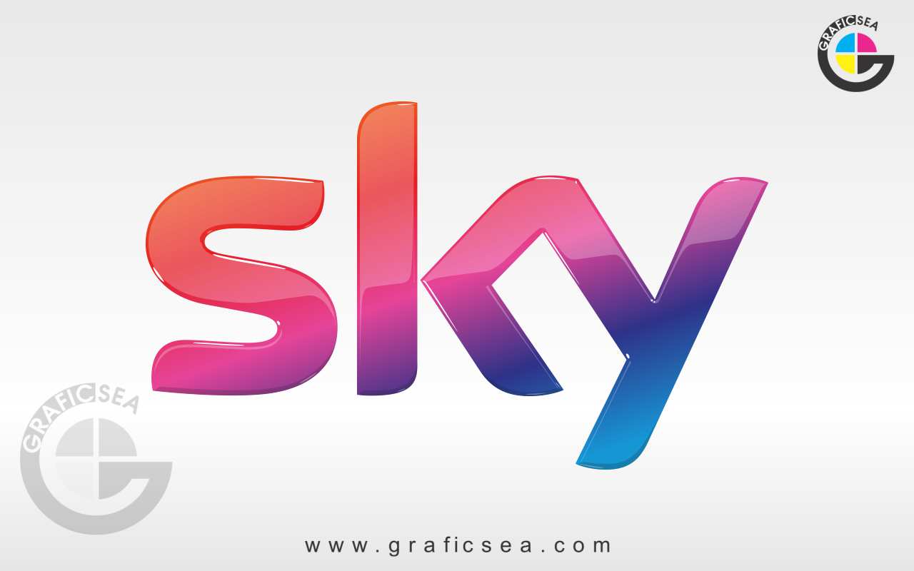 Sky Group Media Company Logo CDR File Free Download | Graficsea