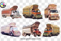 Heavy Duty Pakistan Hino Pathan Truck PNG Images