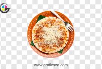 Indian Food Cheese Uttapam, Cheese Pratha PNG Image