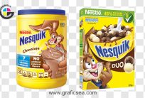 Nestle Nesquik Chocolate Pack PNG Images