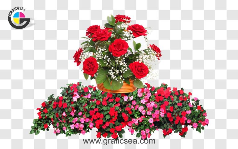 Red Rose Love Flower Bouquet PNG Images