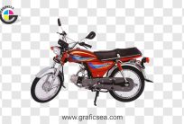 Safari Bike Red Color SD 70 PNG Image