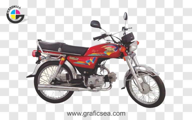 Hunter 70 cc China Bike PNG Image