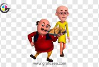 Motu Patlu Cartoon Character PNG Image