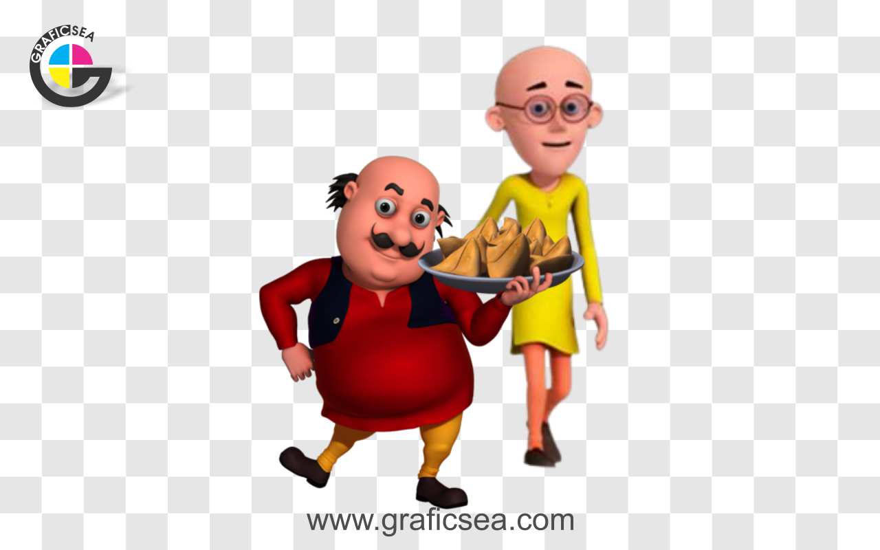 Motu Patlu Cartoon Character PNG Image