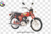 Yamaha Dx Super Red Bike PNG Image