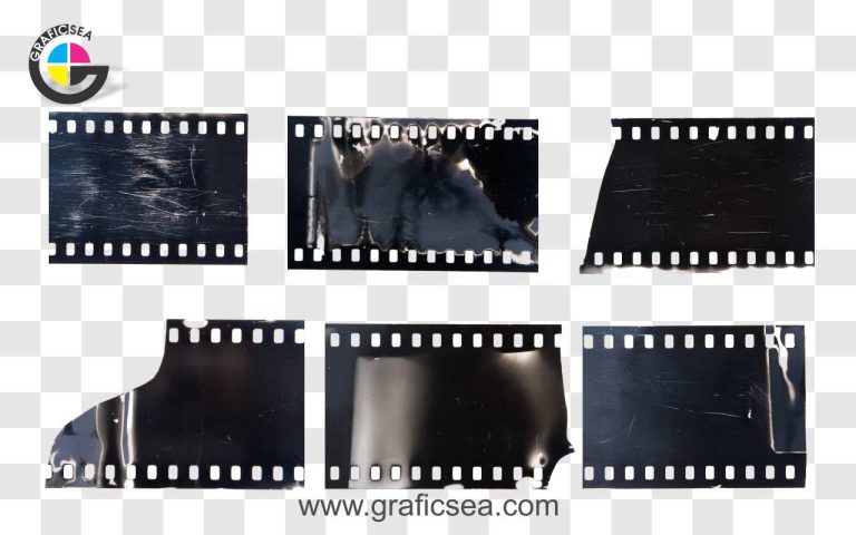 Old Style Photo Negative Reel PNG Images