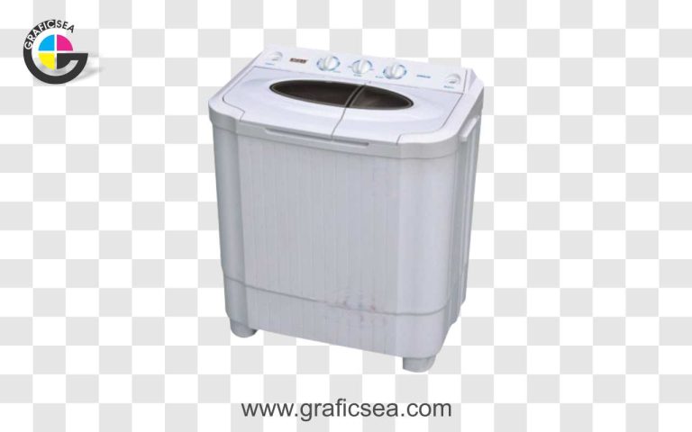 Plastic Body Washing Machine PNG Image