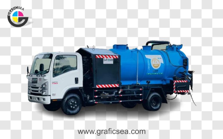 Sewage Suction Truck PNG Image