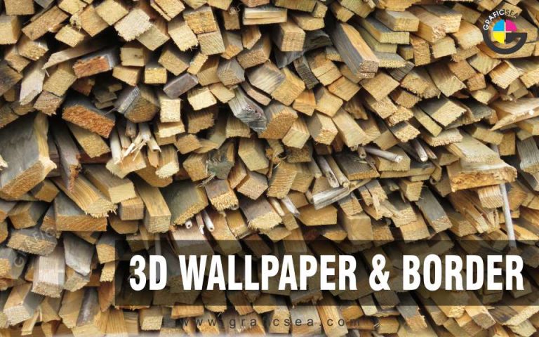 Timber Office Building Wood Walls Decor Mural