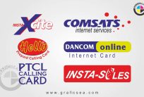 Hello Insta Comsats Old Calling Network Logo CDR