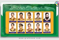 Pakistan Nishan e Haider olders Pics and Names