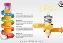 2 Education Infographic Ideas Template CDR Design