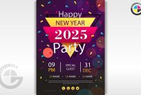 Happy New Year 2025 Party 31 Dec Media Post CDR File