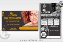 Beauty Parlor and Nail Bar Makeup Studio Flex or Poster CDR