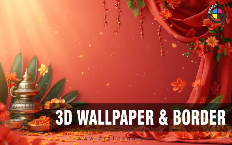 Indian Wedding Event Yellow Orange Curtain Backdrop